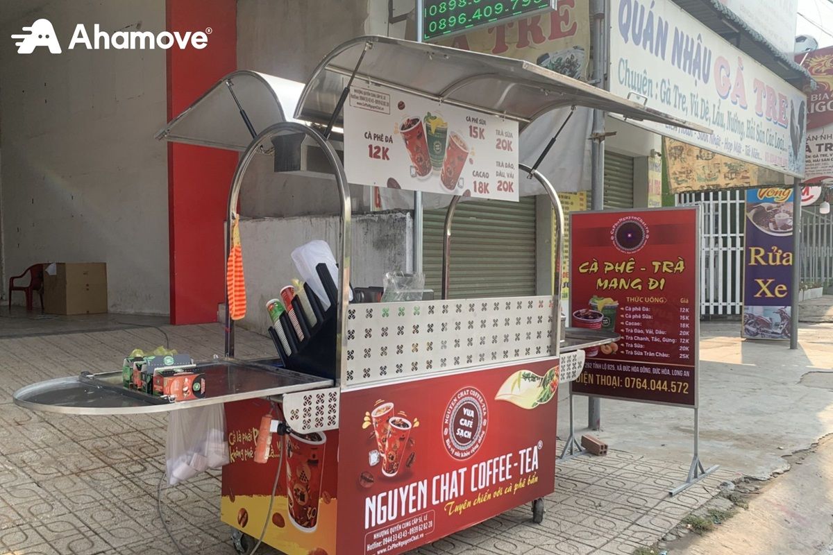 Kinh doanh cà phê mang đi tại nhà