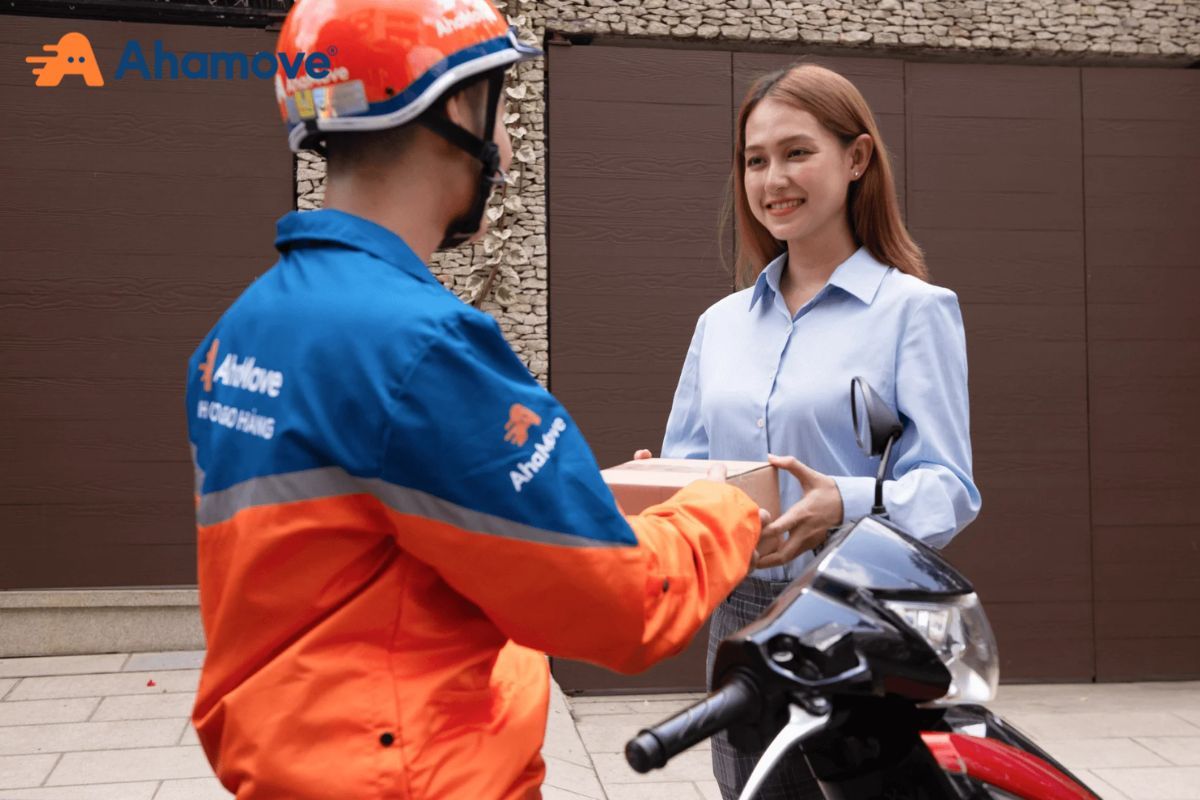 cho shipper tới lấy hàng